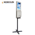 Auto foaming dispenser 21.5 Inch Hand Sanitizer Advertising Kiosk ,1080P Hand Sanitizer Dispenser Advertising