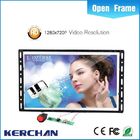 7" Wall Mount Full HD LCD Screen 1mah Lower Standby Power Consumption